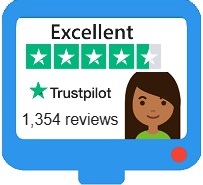 LaptopBatteries.co.uk has over 1300 Trustpilot Reviews